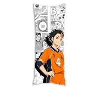 Haikyuu!! Animado Almohada Cubierta, Funda Cojin de Suave Lavable a Máquina, para Anime Fans, Fundas de Almohada (sin Fundas de Almohada)(Style2,40 * 120cm)
