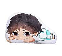 Haikyuu - Cojín Hinata Shoyo Tobio Kageyama Kozume Kenma Oikawa Tooru Kei Tsukishima Yu Nishinoya Miya Atsumu Miya Osamu Anime -Decorativa de cojín Decorativo para sofá Silla de Coche para