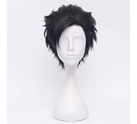 Haikyuu !! Voleibol Tetsurou Kuroo Tetsuro Corto Negro Pelo sintético Estilo Resistente al calor Cosplay Anime Peluca Otro negro