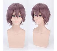 Haikyuu !! Voleibol Toru Oikawa Toor corto marrón peludo en capas Tooru resistente al calor disfraz Cosplay peluca NO