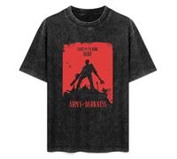 Hail To The King Dancing Devil Evil Dead Ash Horror Zombie Movie Slasher Unisex T-Shirt Mens Black Men Tees L