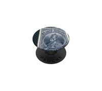Haile Selassie Vintage Stamp Ethiopian Emperor Rastafari PopSockets PopGrip Adhesivo