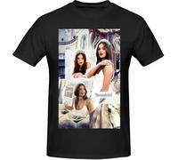 Hailee Steinfeld Men's Classic Unisex Cotton T-Shirt for Men & Women, Classic tee Black(X-Large)