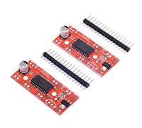 Hailege 2pcs A3967 Tablero de accionamiento de motor paso a paso EasyDriver Controlador de motor paso a paso EK1204 Raspberry Pi Robot