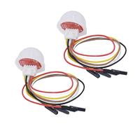 Hailege 2pcs BH1750 BH1750FVI Módulo de Sensor de Intensidad de luz Digital Sensor de iluminación de luz Bola de Intensidad de luz para Arduino DC 5V