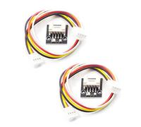 Hailege 2pcs BMP280 AHT20 Sensor de Temperatura y Humedad Digital de Alta Precisión Sensor de Presión Atmosférica IIC I2C con Cable DC2-5V