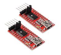Hailege 2pcs FT232RL FTDI Mini USB a TTL Serial Converter Módulo Adaptador 3.3V 5.5V FT232R Breakout FT232RL USB a Serial Mini USB a TTL Placa Adaptadora