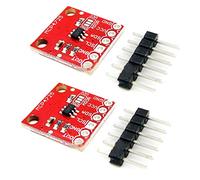 Hailege 2pcs MCP4725 12 bits I2C IIC DAC Placa de conexión Tablero de conexión Ajustes internos de la tienda de EEPROM