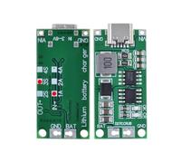 Hailege 2pcs Multi-Cell 2S 3S 4S Step-Up Boost LiPo Polímero Li-ion Placa de carga USB-C a 8.4V 12.6V 16.8V (3S 1A) 7.4V 11.1V 14.8V 18650 Módulo de refuerzo de batería de litio tipo C