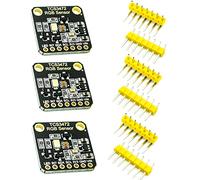 Hailege 3pcs TCS34725 TCS-34725 Sensor de Color de luz RGB Módulo de detección de Color Sensor de Color RGB con Filtro IR