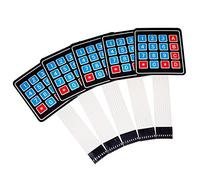 Hailege 5pcs 4x4 Matrix Array Teclado de membrana Teclado 16 teclas AVR 12V Robort Parts Raspberry Pi