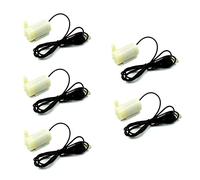 Hailege 5pcs Micro Bomba de Agua Sumergible DC 3-6V 120L / H 1.1M Cabeza de Bajo Ruido