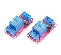 Hailege 5V 1 Channel Relay Module 1CH 5V DC with OPTO-Isolated Support High and Low Level Trigger