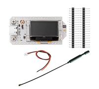 Hailege ESP32 Lora V3 SX1262 0.96 Pulgadas Pantalla OLED Placa de Desarrollo WiFi Bluetooth Dual Core 240MHz CP2102 y 863-928MHz con Antena para Arduino Smart Home WiFi Lora 32 V3