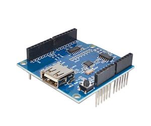 Hailege USB Host Shield UNO 2560 Compatible con Google Android ADK USB HUB