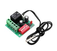 Hailege W1701 Interruptor de controlador de temperatura de 12 V CC Termostato digital Termostato ajustable Interruptor de temperatura Controlador de enfriamiento