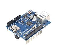 Hailege W5100 Ethernet Network Shield W5100 Tarjeta de expansión Ethernet con ranura para tarjeta SD