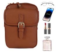 Hailerio Bolso Pequeño de Bandolera,Bandolera Antirrobo | Cartera Integrada Ranuras para Tarjetas Correa Ajustable Funda de para Mujeres Ocasiones Especiales