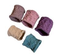 Hailerio Lazos Elásticos Para El Cabello,Lazos Para El Cabello Pelo Grueso,Elásticos para el pelo Gomas anchas - Accesorios para el cabello con bandas de goma sin daños, bandas elásticas para el