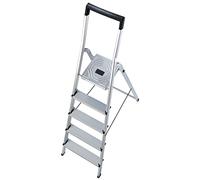 HAILO 5_8945-001 - Escalera de Tijera de Aluminio L40 EasyClix (5 peldaños)