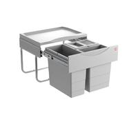 Hailo Abfallsammler 364473 TR Swing 50.3/29 Recogedor, Gris, 43.4 x 33.0 x 34.7 cm