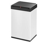 Hailo Big Box - Cubo de basura, Plata, 40 L