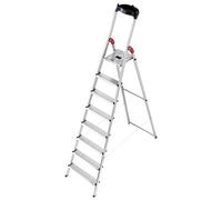 Hailo l60 easyclix - Escalera domestica l60 8 peldaños 233cm aluminio