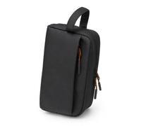 Hailong Ming Accesorios electrónicos, Caja organizadora Cables portátil, Viajes Accesorios compacta, Organizador Bolso para Viaje, Negro Misterioso Grande