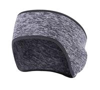 Hailong Ming Fleece Ear Warmers Diadema de Protección Que Cubre Orejas Y Cabello Accesorio Funcional Perfecto para Mantener Temperatura Adecuada Dur, gris