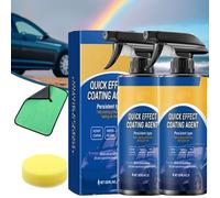 Hailoyearn Coating Agent Spray, Advanced Car Quick-Acting Coating Agent Spray, Hailoyearn Dk16 Car Polish, Multi Functional 3 In 1 Protection Quick Car Coating Sprays (2pcs)