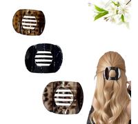 Hailoyearn Hair Clips 6PCS, flat hair clips for women, duckbill hairs clipss, for Thick Hairs Womens Styling Plastic Curve No Slip Accessories Claw Clamp (3PCS B)