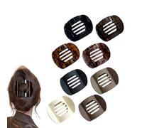 Hailoyearn Hair Clips, Hailoyearn Flat Hair Clips for Women, Casual Versatile Solid Colour Lay Flat Hair Clip, Non-Slip & Comfortable (Mix)