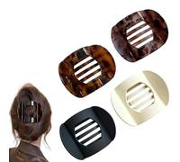 Hailoyearn Hair Clips, Hailoyearn Flat Hair Clips for Women, Casual Versatile Solid Colour Lay Flat Hair Clip, Non-Slip & Comfortable (Set B)