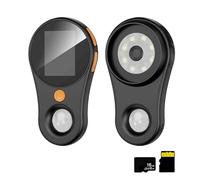 Hailoyearn Magnifying Glass, Portable Handheld Magnifying Glass, Handheld Digital Electron Microscope, 2" IPS Screen, 2MP Camera, 8 LED Lights, 1080p HD Photo/Video with 16G TF Memory Card (Black)