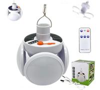 Hailoyearn Solar Light, 2 in 1 Folding Solar Lamp, USB Charging Lantern Hanging Foldable Led Camping Lamp, Portable Camping Foldable Lamps, 5 Brightness Modes, & Ip65 Waterproof Design (1pcs)