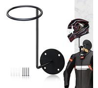 HAINANSTRY HAINABC - Accesorios para motocicleta, soporte para casco, gancho montado en la pared para abrigos, sombreros, gorras, mejorados
