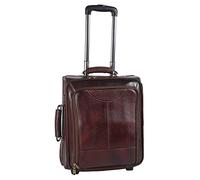 HAINE Overnighter - Maleta de viaje de piel auténtica, marrón, marrón, 21 pulgadas, equipaje, marrón, 21 pulgadas, equipaje, marrón, 21 pulgadas, equipaje, Brown, 21 pulgadas, Equipaje