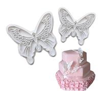 Haione Molde de Silicona con Forma de Mariposa para Fondant,Chocolate,Pasteles,decoración,Herramientas de repostería para Galletas,Cubitos de Hielo,Velas,jabón y Dulces(#11)