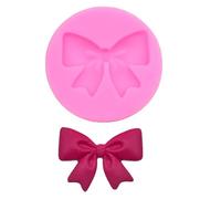 Haione Molde de Silicona con Lazos para Fondant,Chocolate,Pasteles,decoración,Herramientas de repostería para Galletas,Cubitos de Hielo,jabón,Velas y Dulces(#1)