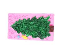 Haione Molde de silicona para árbol de Navidad, fondant, decoración de pasteles de chocolate, herramientas para hornear, galletas, cubitos de hielo, chocolate, azúcar, manualidades, jabón de caramelos