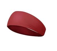 Hair Accessories Bandas for el cabello transpirables for fitness, running y yoga Minimalist Hair Bands(Red)
