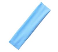 Hair Accessories Diadema de yoga elástica sólida for hombre y mujer Minimalist Hair Accessories(SKY BLUE)