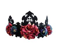 Hair Accessories for Women Halloween diadema aumentó banda para el cabello flor gótico de pelo de flores para la fiesta Accesorio De Fiesta De Halloween