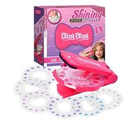 Hair Bedazzler Kit, Accesorios Pelo Niña Herramientas de Peinado con Diamantes Pelo con 180 Gemas, Adornos Pelo Brillantes para el Pelo Regalo Niña 6 Años