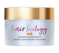 Hair Biology Cleanse & Reconstruct - Mascarilla para el cabello con base grasa y puntas dañadas, 160 ml