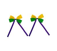 Hair Bow - Ribbon Barrettes Costume Decoration, Professional Hair Clip System For Kids And Carnival, Parade Solution For Girls And Birthday, Versatile Holiday Valentine's Day Gear