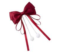 Hair Bows | 17x12x2.5cm Stylish Hairstyling Accessories | Silky Soft Fabric Satin Hair Bows,for Women Girls Ladies Wives Including Social Event Daily Wear Concerts School Dance Travel Masquerade Party