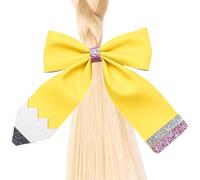 Hair Bows - Grosgrain Ribbon | Ponytail Holder, Ribbon Hair Bow Clips Barrettes, For Kids Children Holidays Celebrations Festivals Birthday Party Ponytail Styling Dress Up