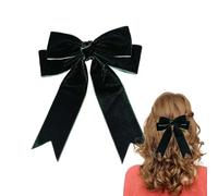 Hair Bows - Velvet Aesthetic Bowknot Barrettes, Girls Hair Bows, Bowknot Barrettes Hairstyles Accessories, Velvet Hairs Bow For Women | Hairs Bow Clips For Girls Fors Teens Kids Children Girlfriend