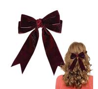 Hair Bows - Velvet Aesthetic Bowknot Barrettes, Girls Hair Bows, Bowknot Barrettes Hairstyles Accessories, Velvet Hairs Bow For Women | Hairs Bow Clips For Girls Fors Teens Kids Children Girlfriend